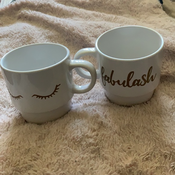 Pair of Double sided Lash mugs - Picture 4 of 5
